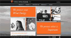 Desktop Screenshot of nablawindpower.com